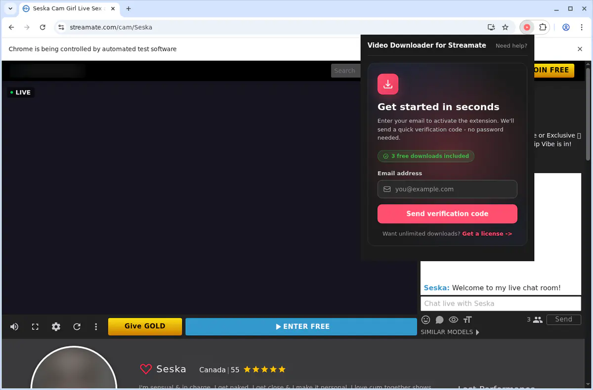 Streamate Video Downloader screenshot 6
